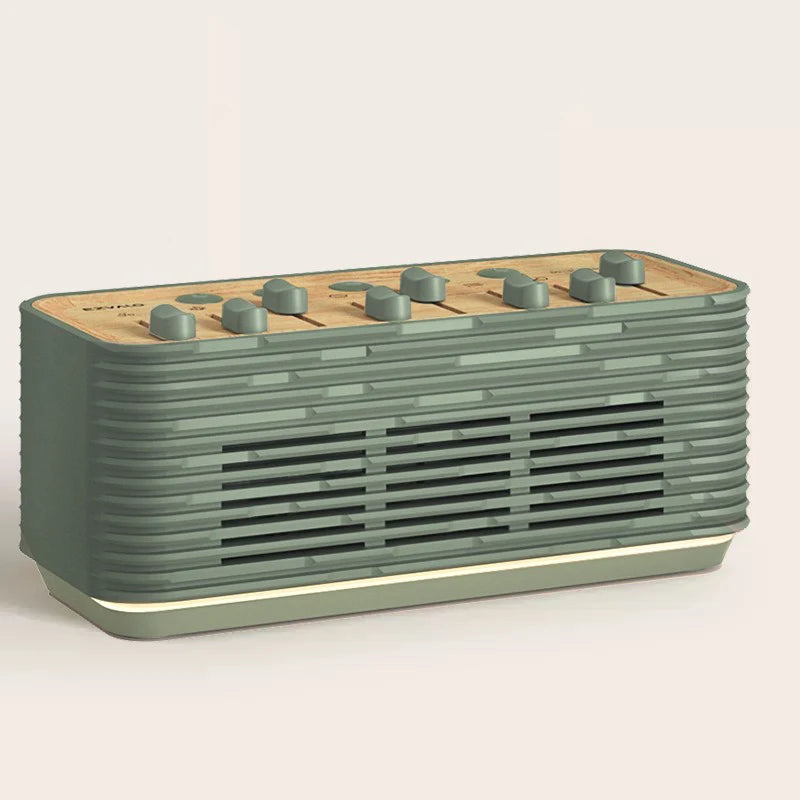 Bluetooth White Noise Speaker - Wireless Sleep Aid with 8 Natural Sound Therapy Options for Soothing Sleep