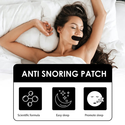 Mouth Tape for Sleep - 30/150 Pcs Anti-Snoring Mouth and Nose Strips for Enhanced Breathing and Improved Sleep Quality