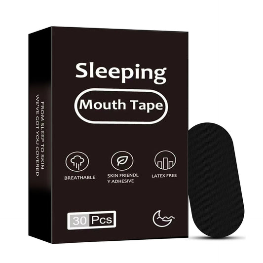 Mouth Tape for Sleep - 30/150 Pcs Anti-Snoring Mouth and Nose Strips for Enhanced Breathing and Improved Sleep Quality