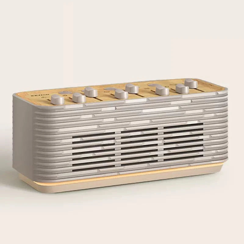 Bluetooth White Noise Speaker - Wireless Sleep Aid with 8 Natural Sound Therapy Options for Soothing Sleep