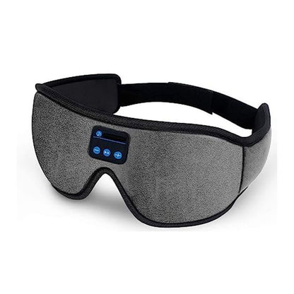Bluetooth-Enabled 3D Sleep Mask with Integrated Headphones for Wireless Music Experience