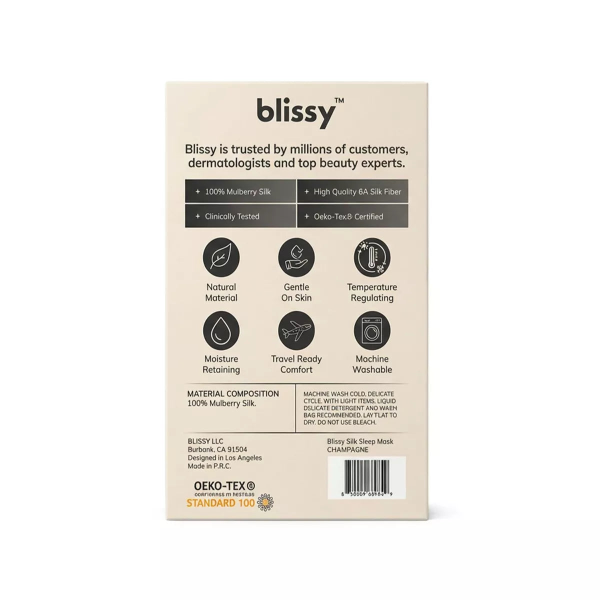 Blissy Luxury Sleep Mask