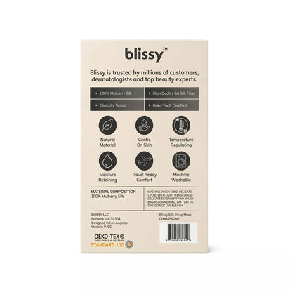Blissy Luxury Sleep Mask